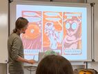Fachschule für Sozialpädagogik veranstaltet mit Comicautor Tim Eckhorst einen Comicworkshop